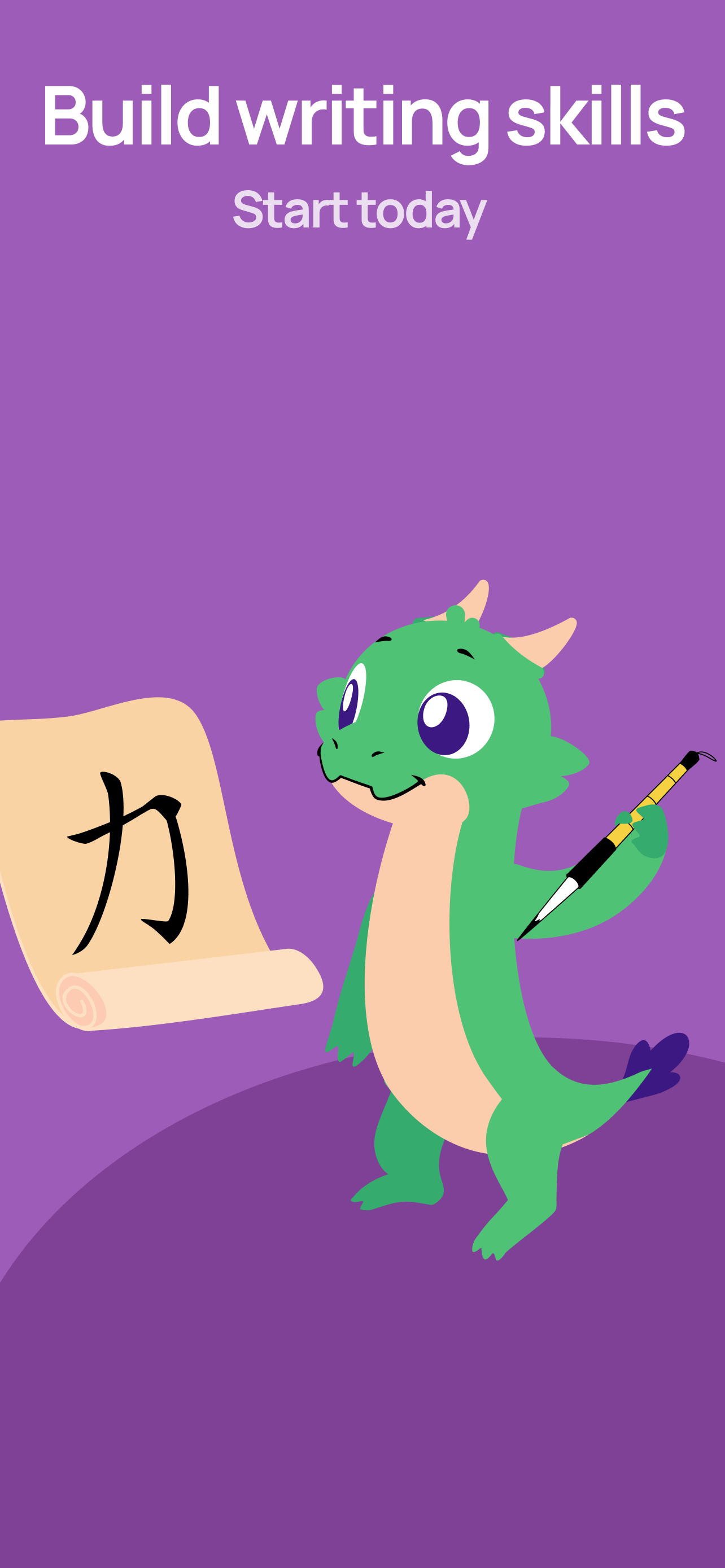HanziDragon — build writing skills